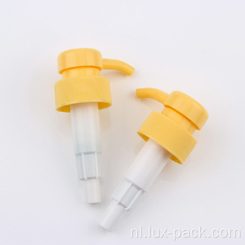 Uitschakels witte cosmetische verpakkingen aangepaste lotionpomp voor moisturizer lotion verstuiver containers